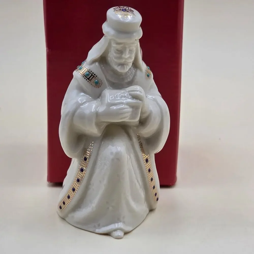 Lenox China Jewels Nativity Balthazar Figurine 5.25